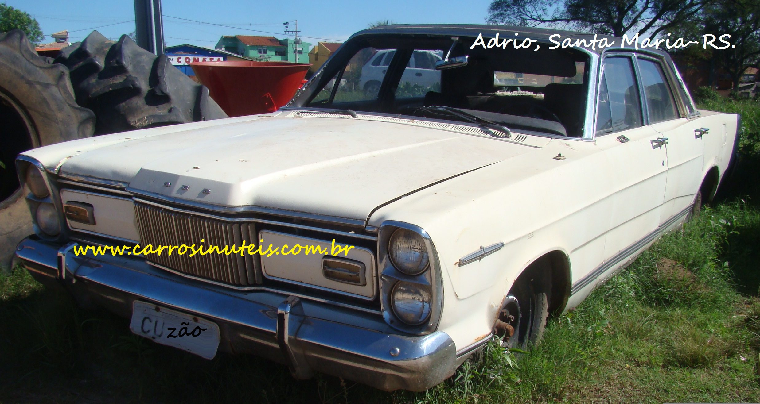 Ford Galaxie; foto de Adrio, em Sta. Maria, RS