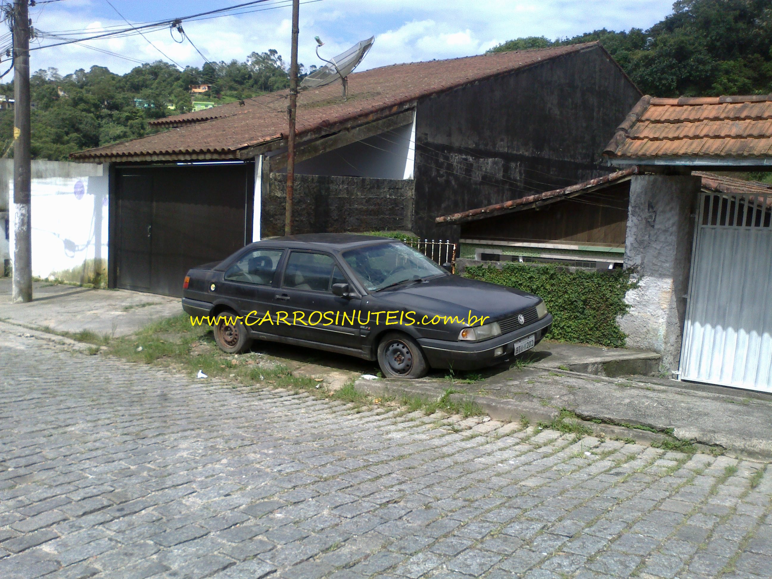 VW Santana, Ribeirão Pires, SP. Foto de Giovani Valentin.