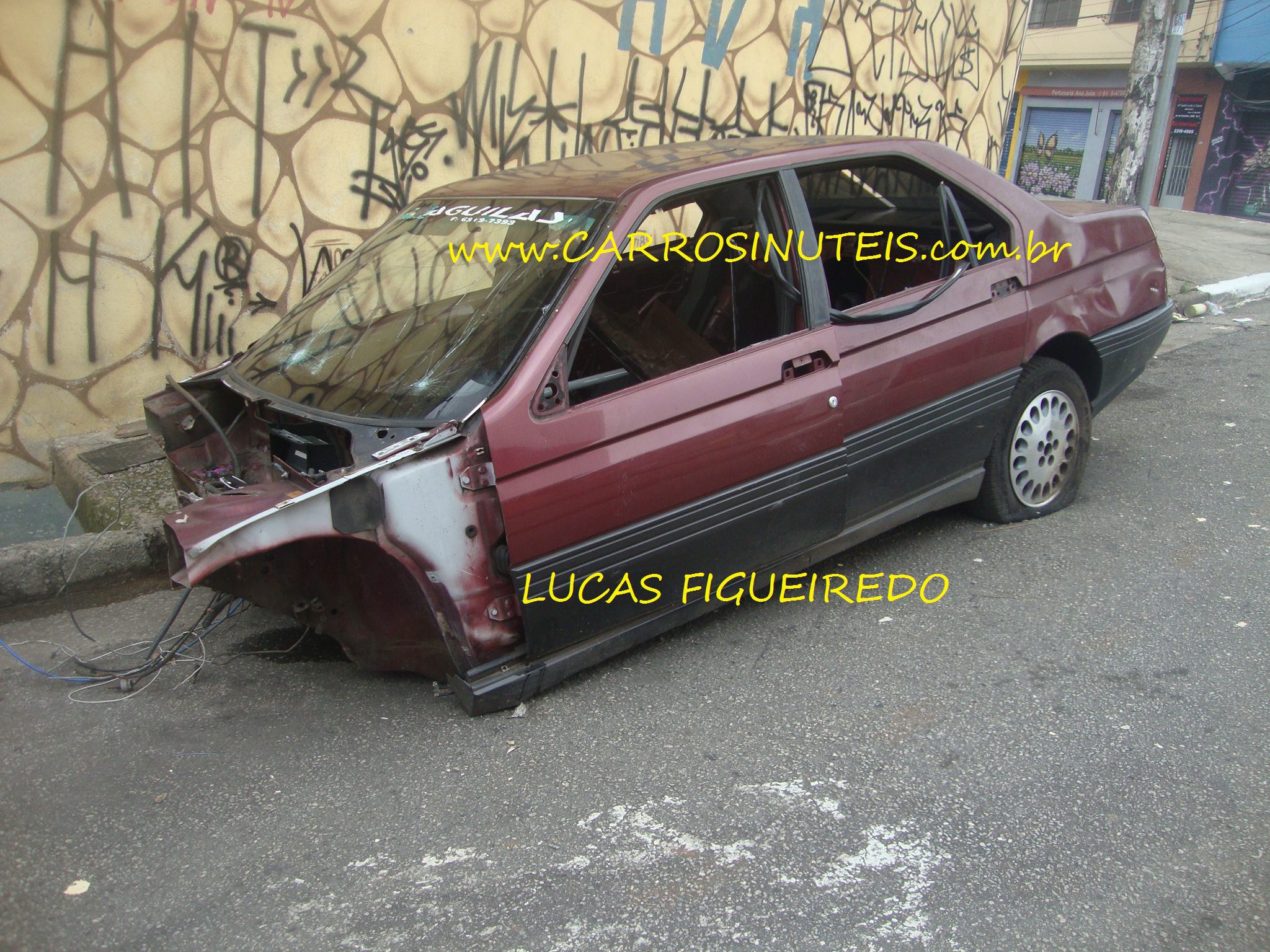 Alfa Romeo 164, São Paulo, SP.