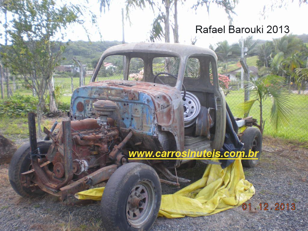 GMC 1953, Blumenau, SC. Foto de Rafael Barouki.