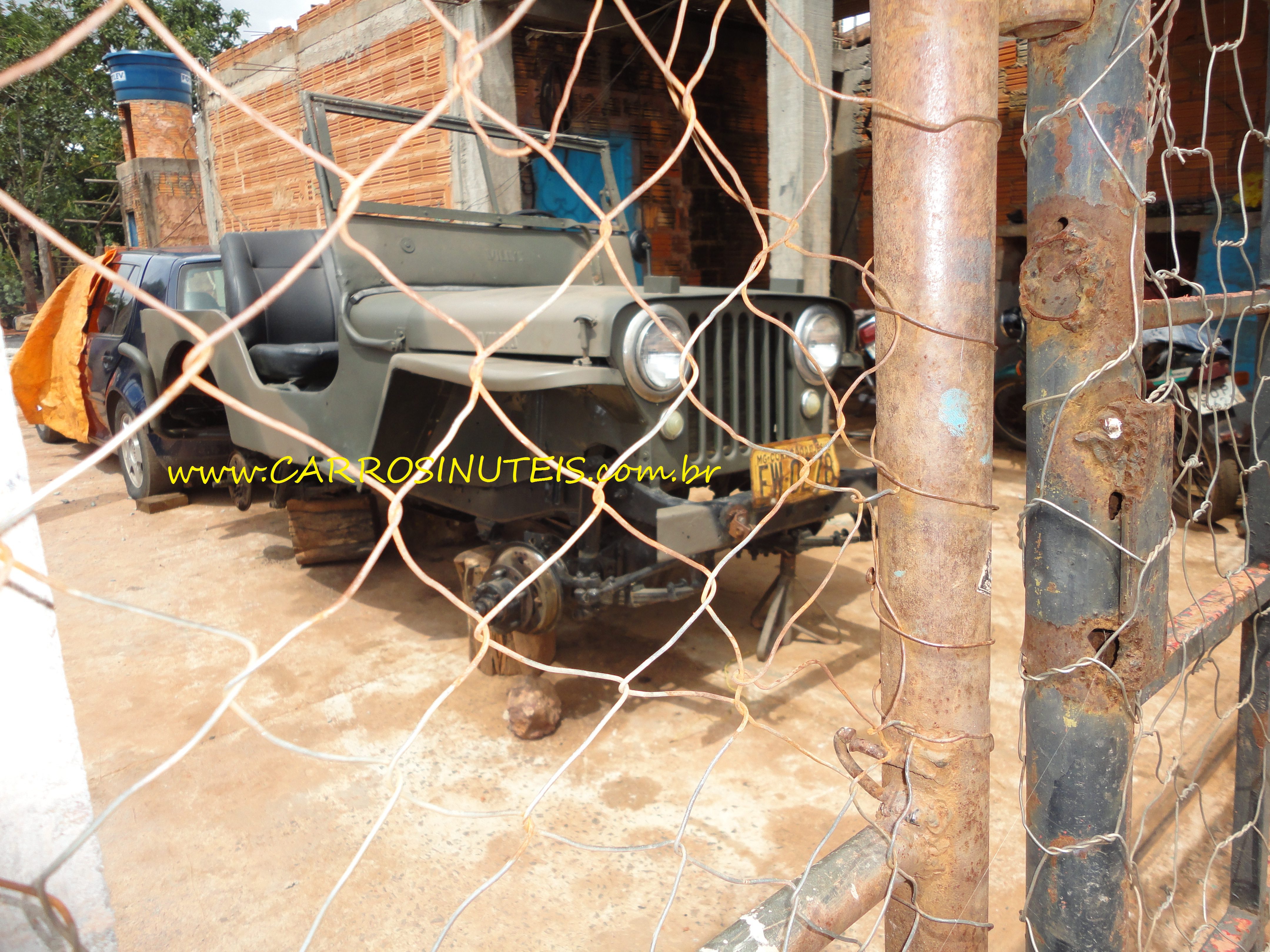 Jeep Willys, Montes Claros, MG. Foto de Pedro.