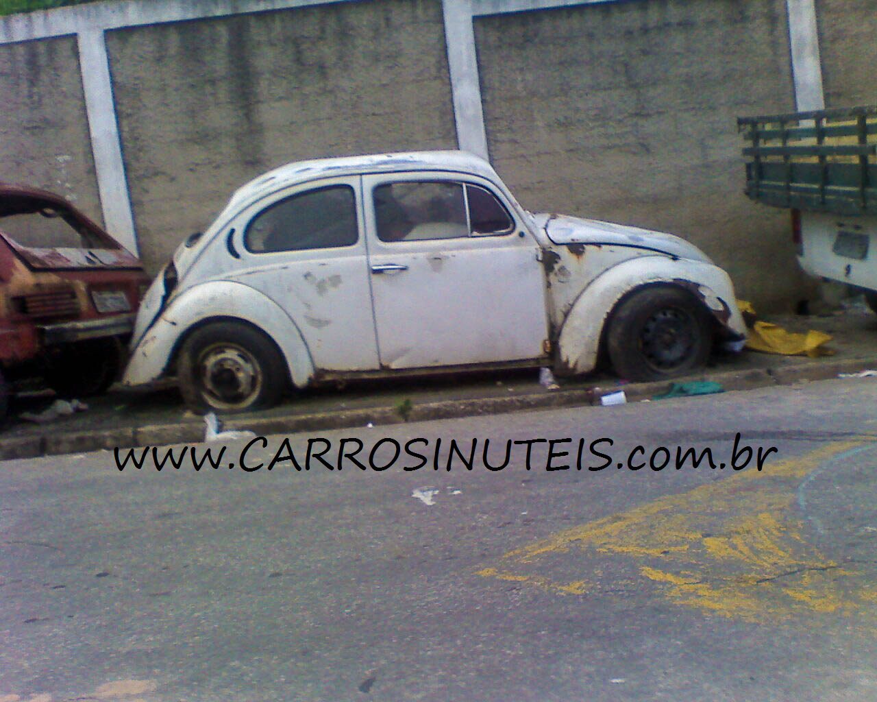 VW Fusca, Jardim Antartica, SP. Foto de Kioma.