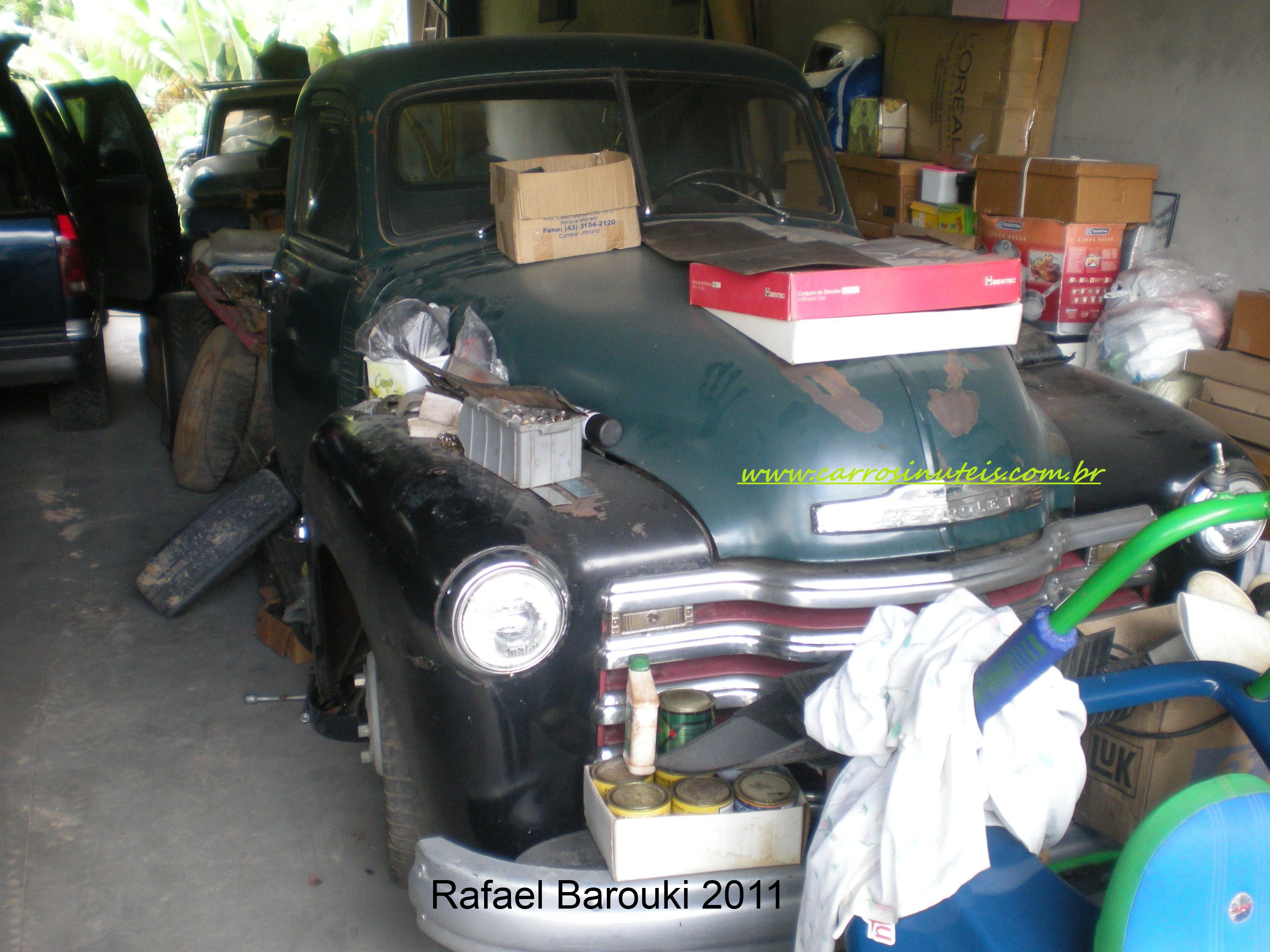 Chevrolet 3100 (1950), em Gaspar, SC, Rafael Barouki