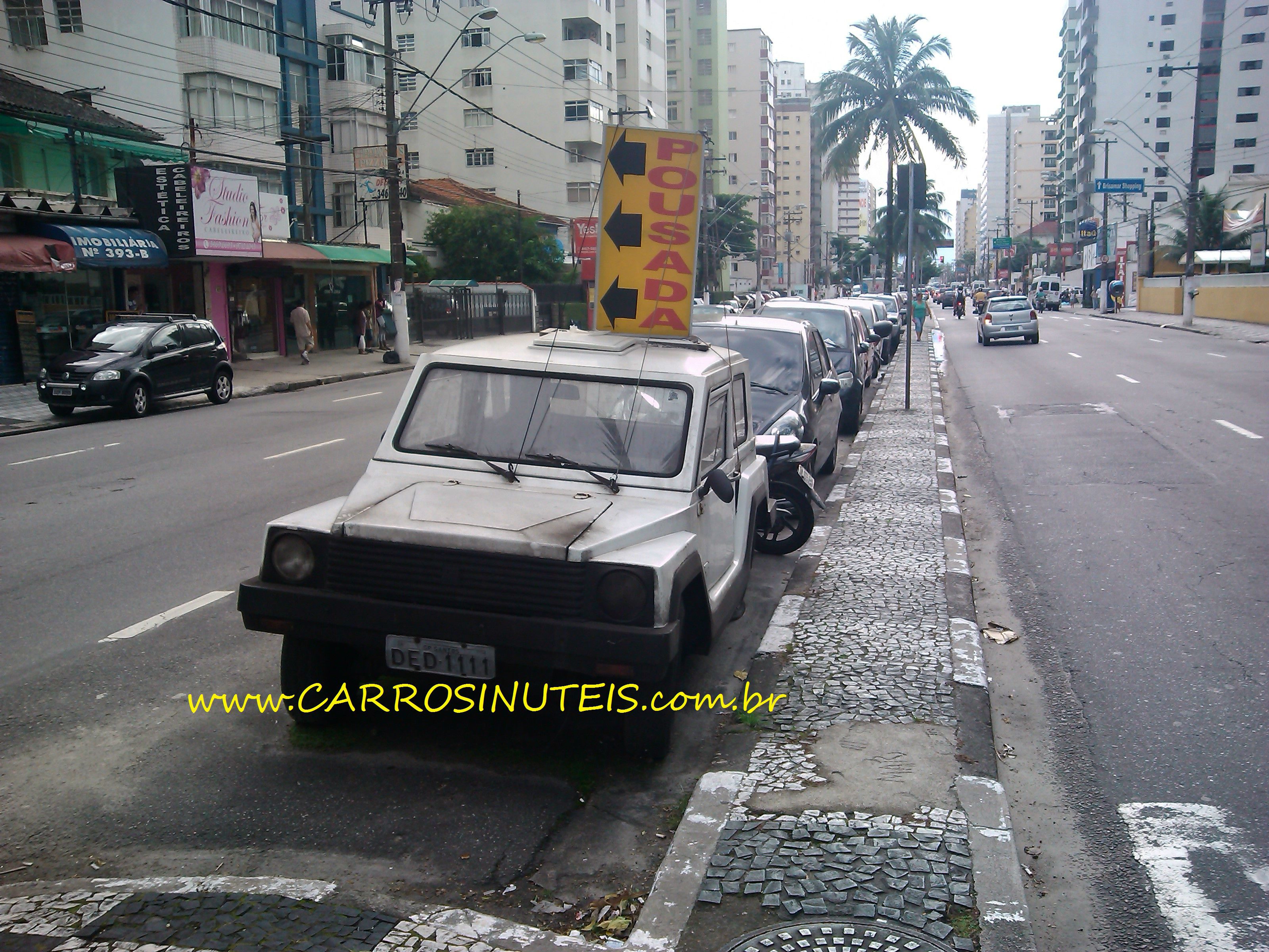 Gurgel X-12, São Vicente, SP. Foto de Allan Figueiredo.