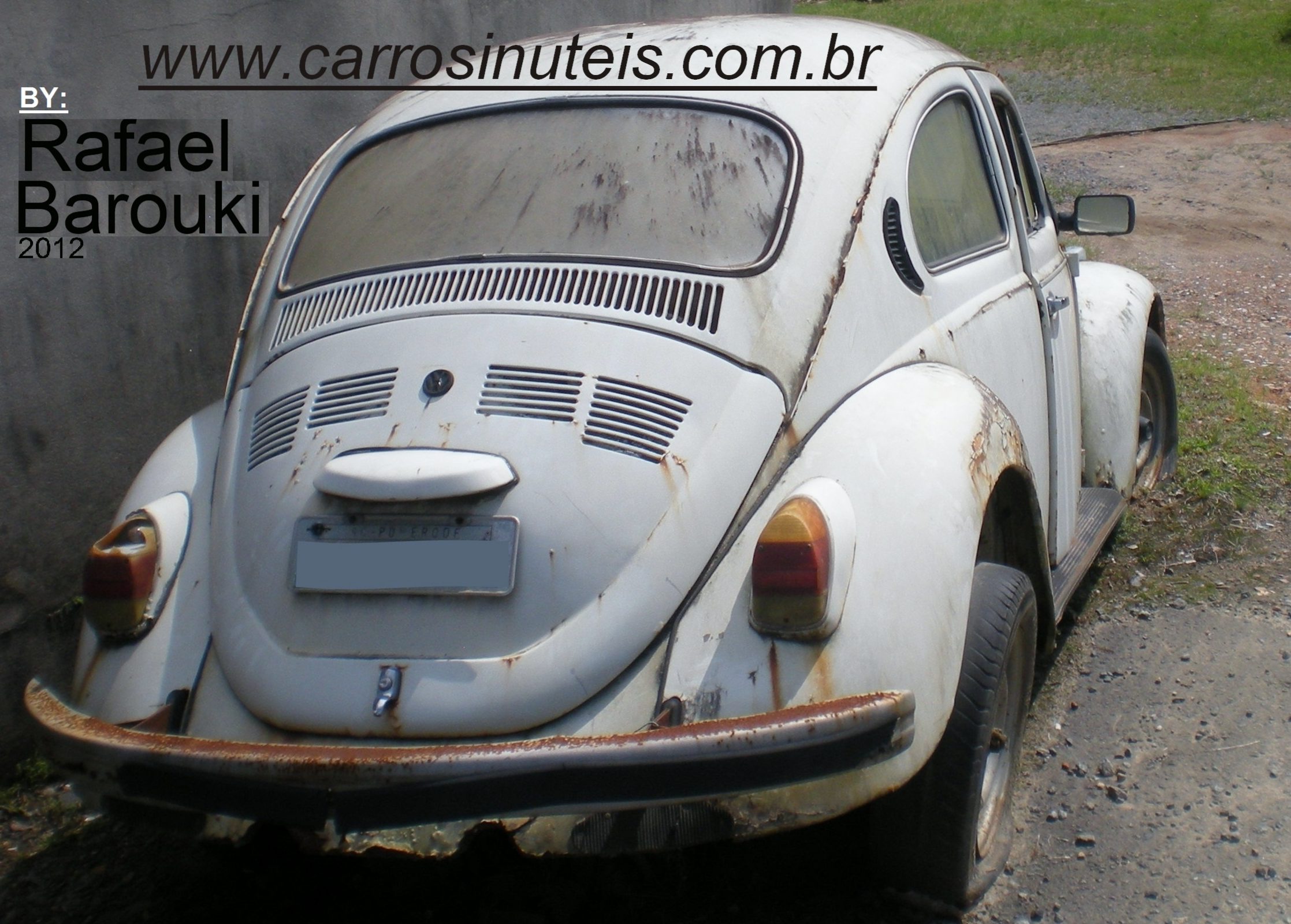 VW Fusca, Blumenau, SC.