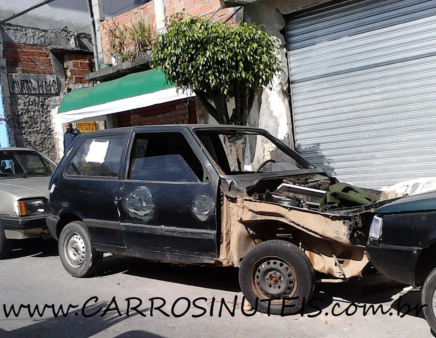 Fiat Uno, Grajaú, SP. Foto de Manoel Sousa.