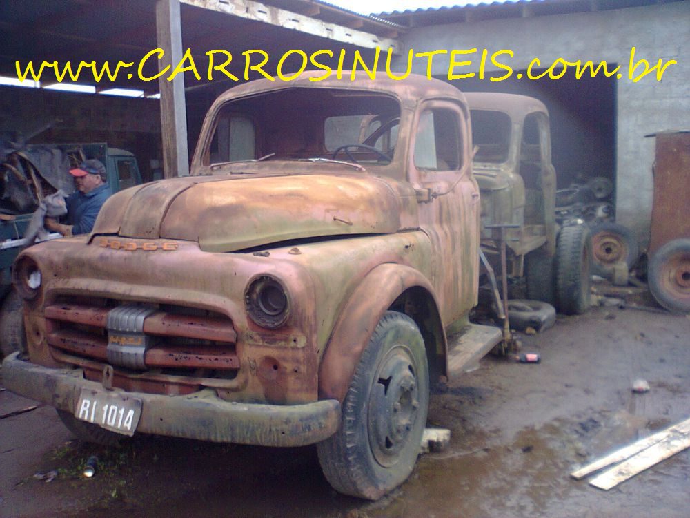 Dodge Job Rated 1952, Guaíba, RS. Foto de MarcioV8.