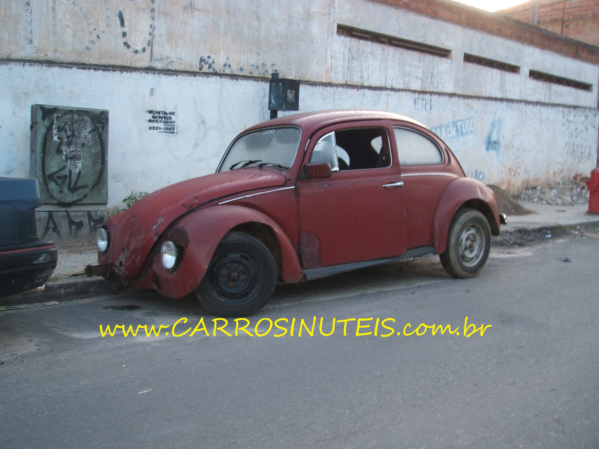 VW Fusca, Diadema, SP. Foto de Danilo.