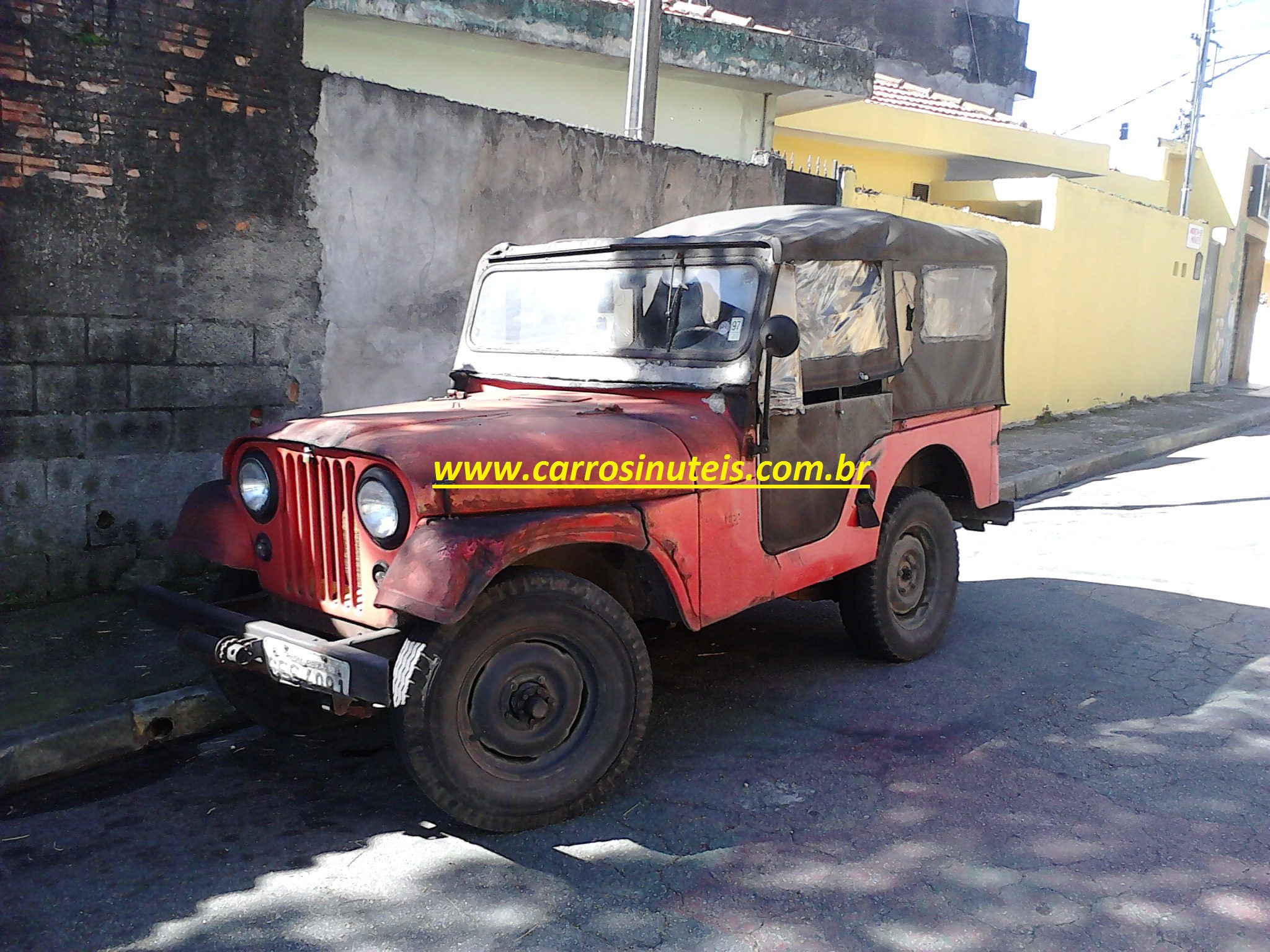 Jeep Willys, Manoel, Parque América, SP, Capital