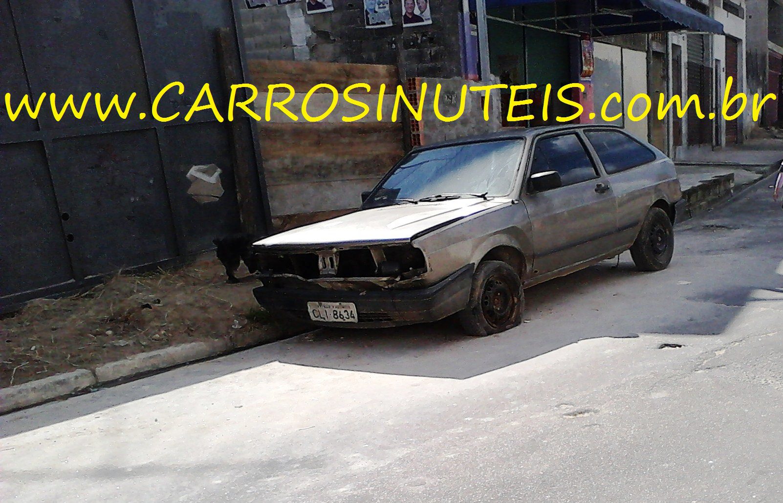 VW Gol, Grajau, SP. Foto de Manoel Sousa.