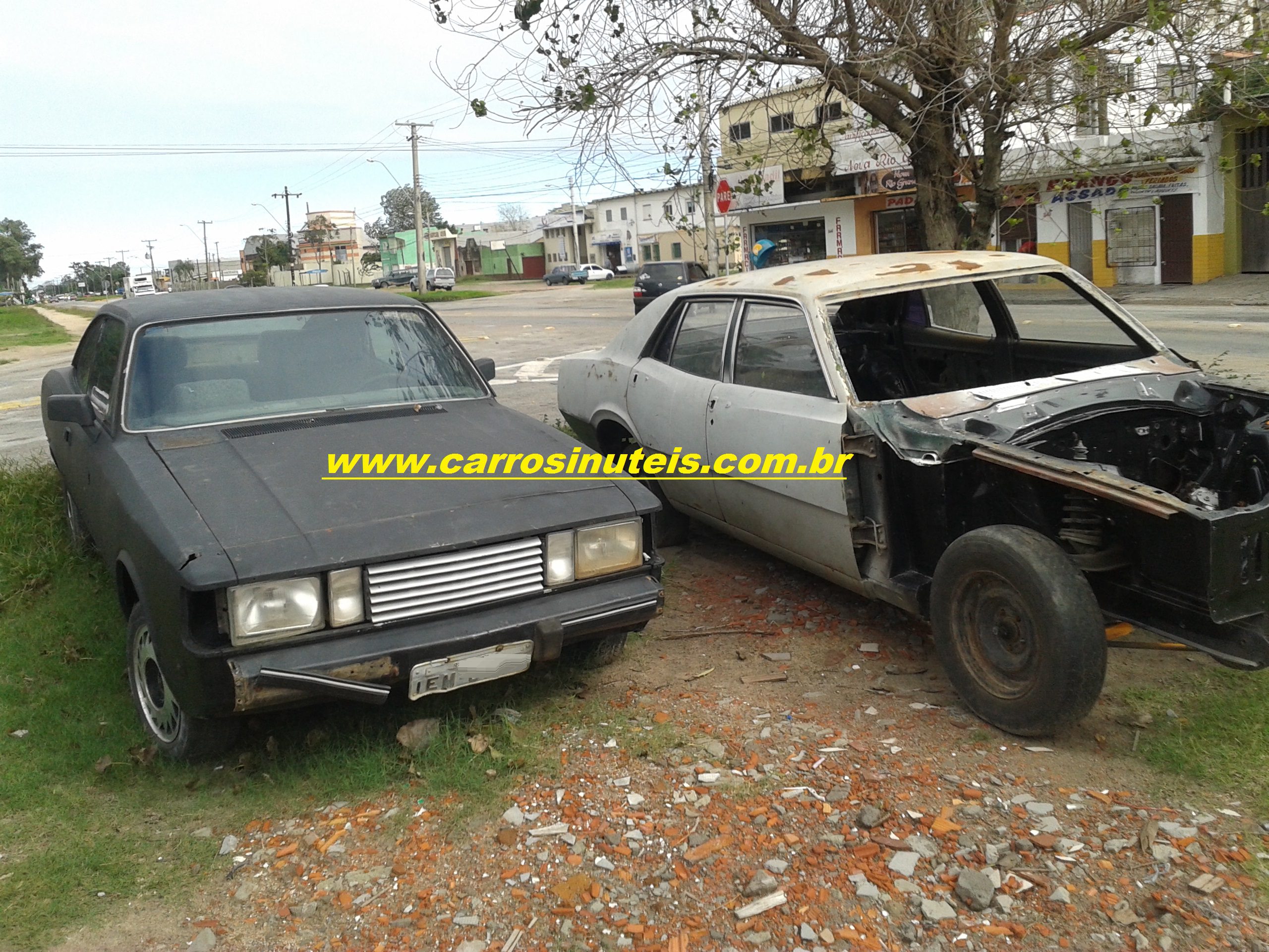 GM Opala e Ford Maverick, Rogério, Rio Grande, RS
