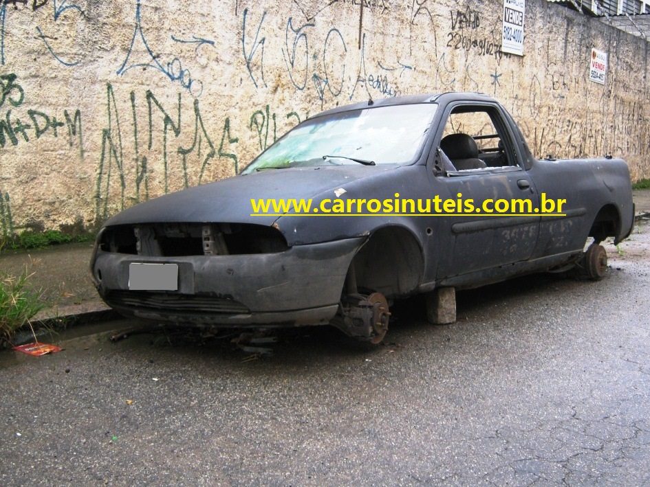 Ford Courier, Guarapiranga, SP, Valuck