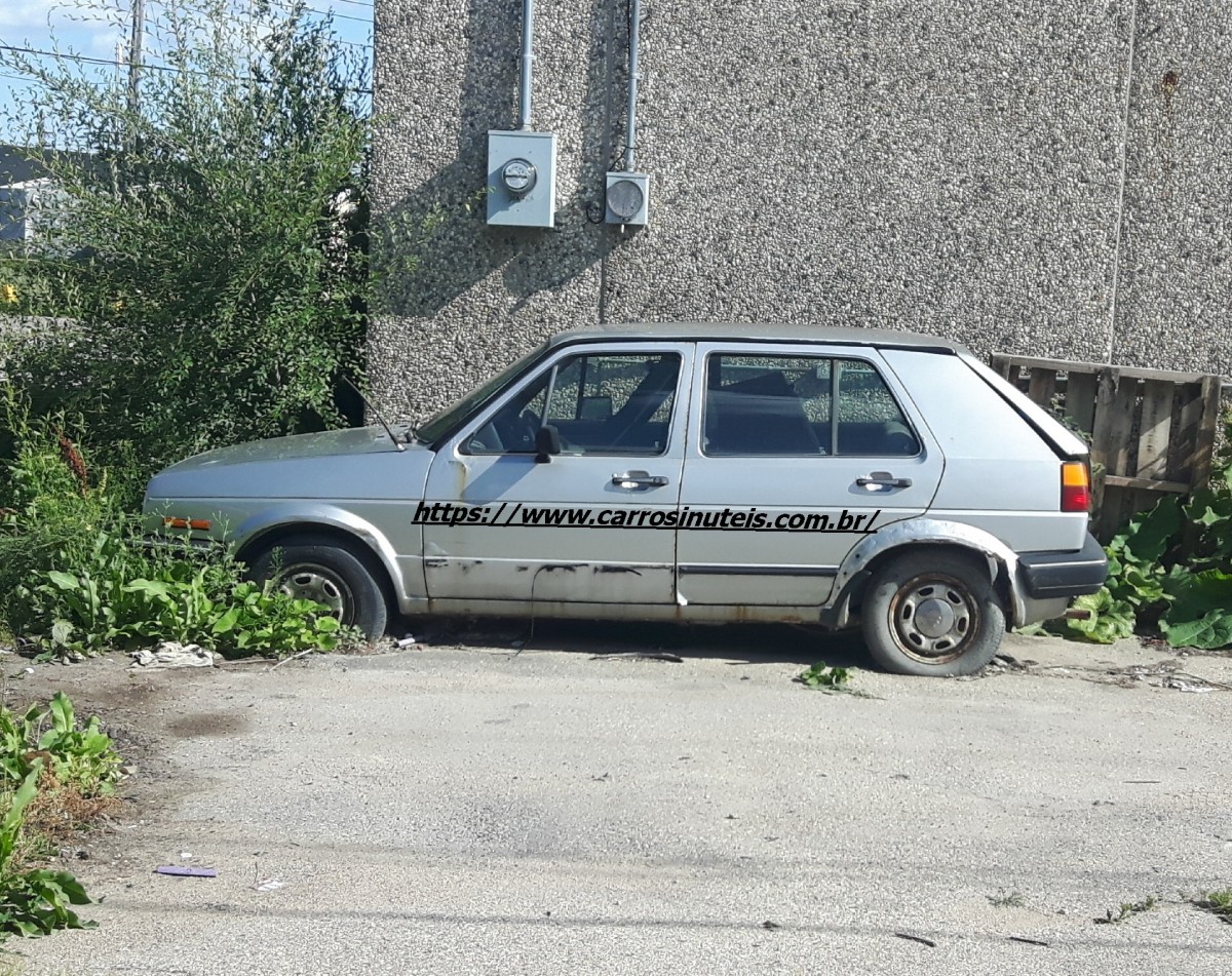 VW Golf 1988 - Rubens Junior - Canadá -- Carros Inúteis